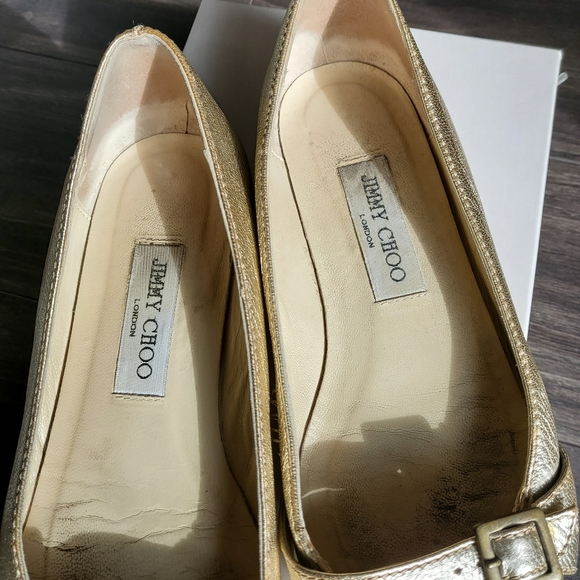 Jimmy Choo loafers shoes size 37.5 - Picture 3 of 9